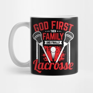 Lacrosse Game Sport Player Coach Gift Mug